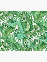Load image into Gallery viewer, Green tropical leaves II Tapestry Wall Hanging Art Decor