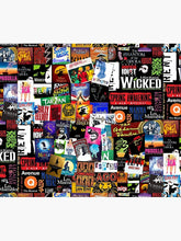 Load image into Gallery viewer, Musicals Collage II Tapestry Wall Hanging Art Decor