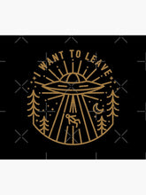 Load image into Gallery viewer, I Want To Leave Tapestry Wall Hanging Art Decor