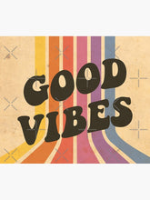 Load image into Gallery viewer, Good Vibes Tapestry Wall Hanging Art Decor