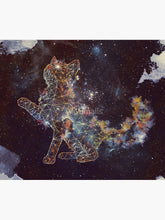 Load image into Gallery viewer, Celestial Cat Tapestry Wall Hanging Art Decor