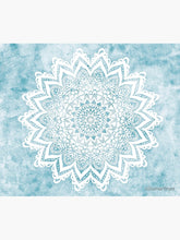 Load image into Gallery viewer, MANDALA SAVANAH LIGHT BLUE Tapestry Wall Hanging Art Decor