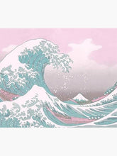 Load image into Gallery viewer, Pastel The Great Wave off Kanagawa Tapestry Wall Hanging Art Decor