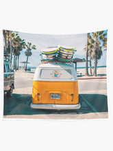 Load image into Gallery viewer, Combi van surf Tapestry Wall Hanging Art Decor