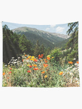 Load image into Gallery viewer, Mountain garden Tapestry Wall Hanging Art Decor