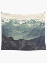 Load image into Gallery viewer, Mountain Fog Tapestry Wall Hanging Art Decor
