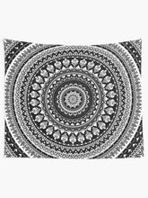 Load image into Gallery viewer, Mandala Monochrome 2 Tapestry Wall Hanging Art Decor