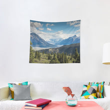 Load image into Gallery viewer, Forest Mountains River National Park Nature Photography Wall Art Tapestry Wall Hanging Art Decor