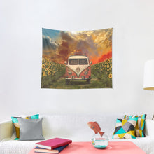 Load image into Gallery viewer, sunflowers Tapestry Wall Hanging Art Decor