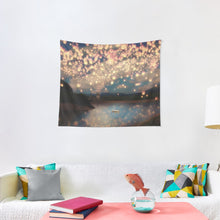 Load image into Gallery viewer, Wish Lanterns for Love Tapestry Wall Hanging Art Decor