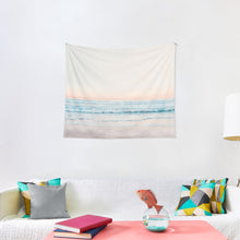 Load image into Gallery viewer, Minimalist Ocean Print Tapestry Wall Hanging Art Decor