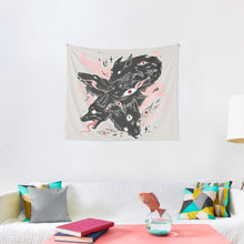 Load image into Gallery viewer, Wild Wolves With Many Eyes Tapestry Wall Hanging Art Decor