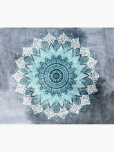 Load image into Gallery viewer, BOHOCHIC MANDALA IN BLUE Tapestry Wall Hanging Art Decor
