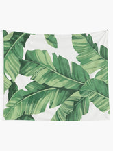 Load image into Gallery viewer, Tropical banana leaves Tapestry Wall Hanging Art Decor
