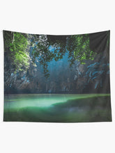 Load image into Gallery viewer, Lagoon Tapestry Wall Hanging Art Decor
