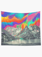 Load image into Gallery viewer, Skyfall, Melting Northern Lights Tapestry Wall Hanging Art Decor
