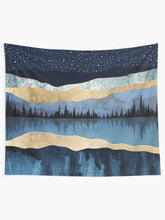 Load image into Gallery viewer, Midnight Lake Tapestry Wall Hanging Art Decor
