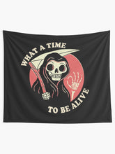 Load image into Gallery viewer, What A Time To Be Alive Tapestry Wall Hanging Art Decor
