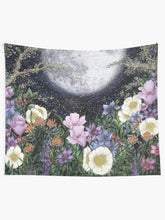 Load image into Gallery viewer, Midnight in the Garden II Tapestry Wall Hanging Art Decor
