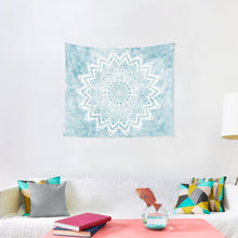 Load image into Gallery viewer, MANDALA SAVANAH LIGHT BLUE Tapestry Wall Hanging Art Decor
