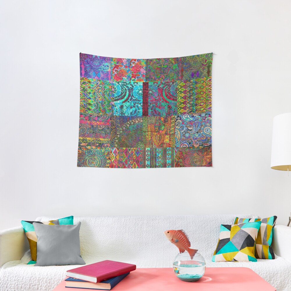 Bohemian Wonderland Tapestry Wall Hanging Art Decor