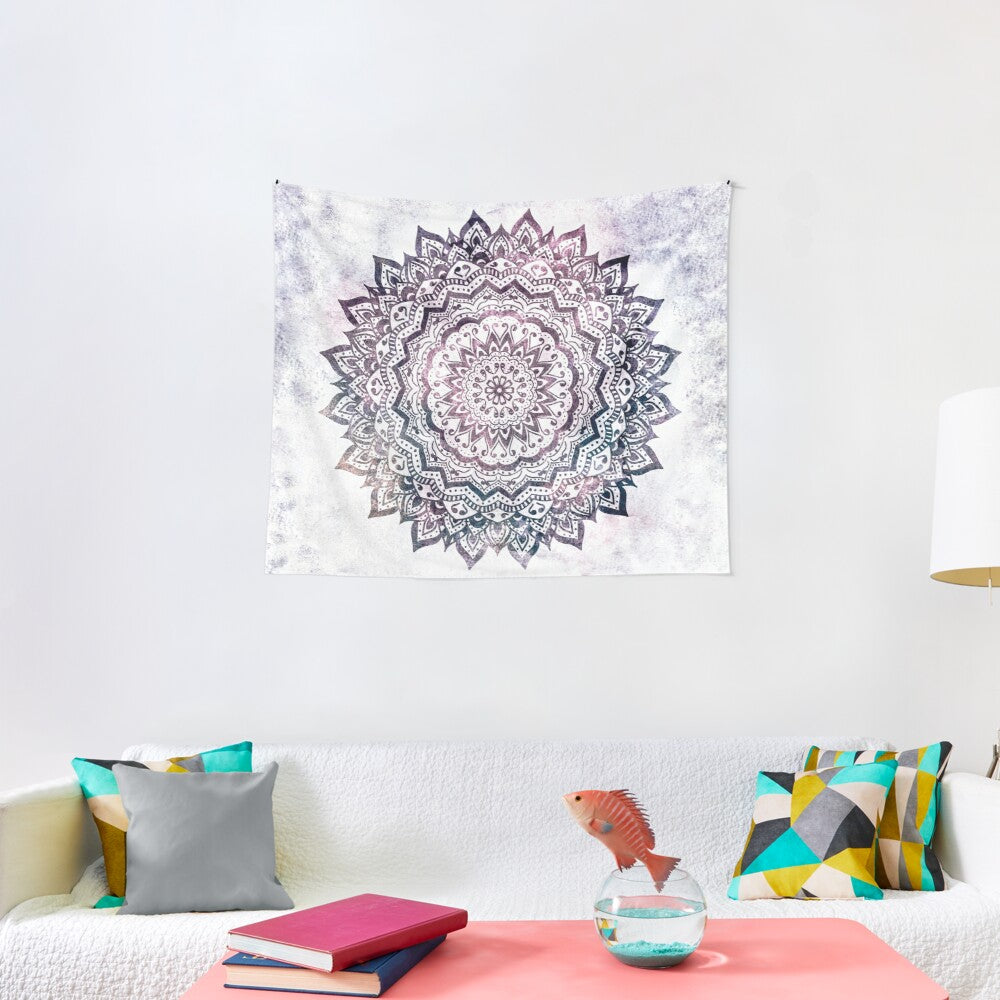 JEWEL MANDALA Tapestry Wall Hanging Art Decor